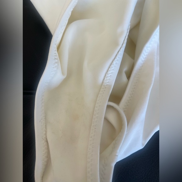 VINTAGE CHANEL WHITE LOGO SWIMSUIT💝HP - Picture 13 of 14